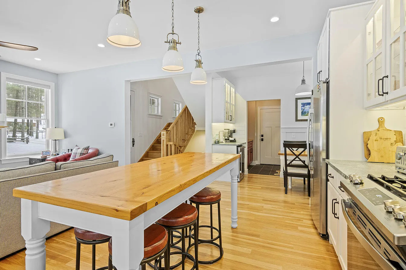The Cleaver Block Island | Maple Butcher Block Kitchen Island — Handcrafted Reclaimed Urban Wood, Made to Order
