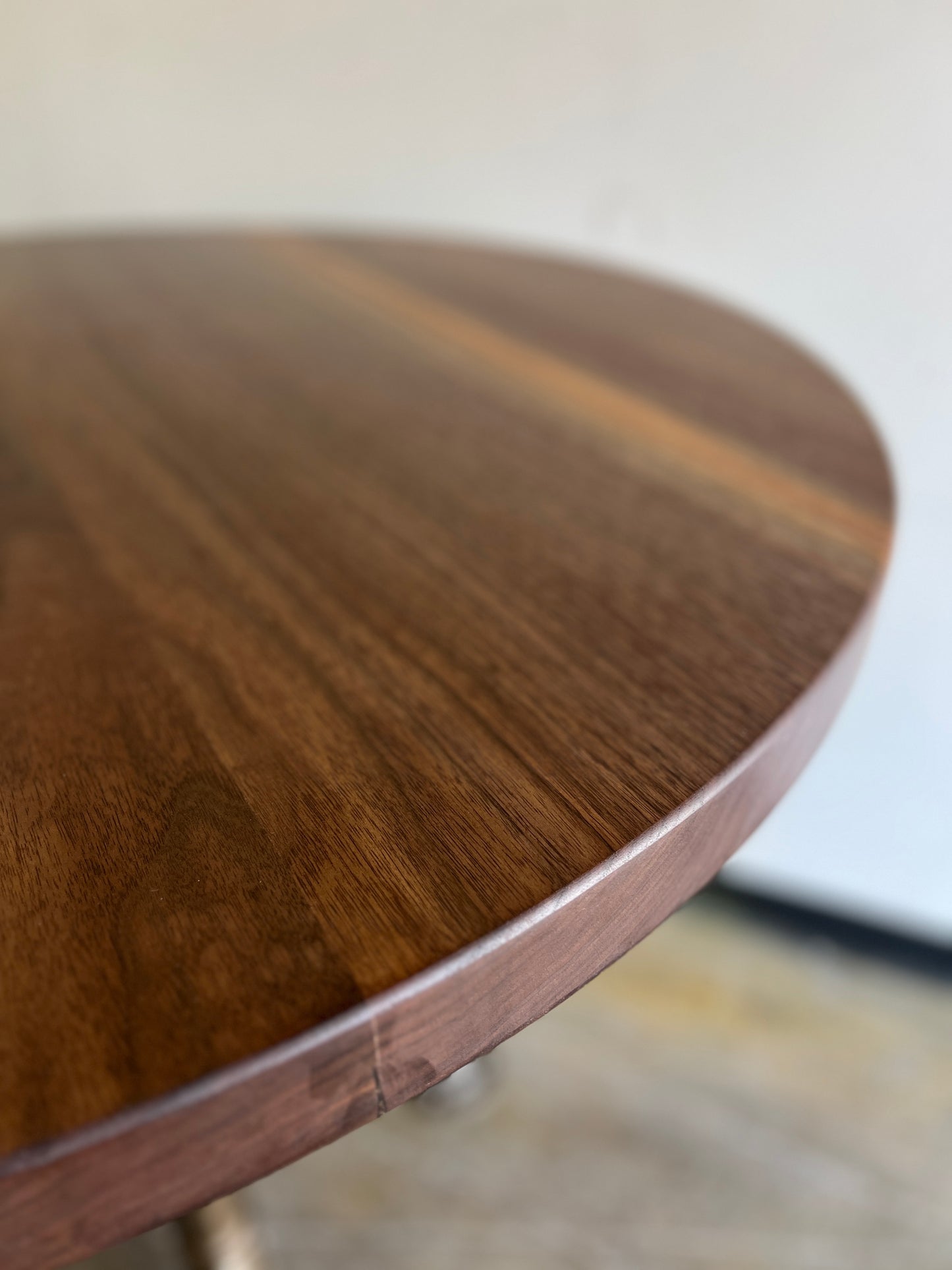 Large 72” Round Table - Solid Salvage Wood