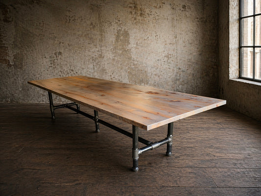 The Capitol Conference Table |  Custom Solid Wood Boardroom Table, Handcrafted in Michigan
