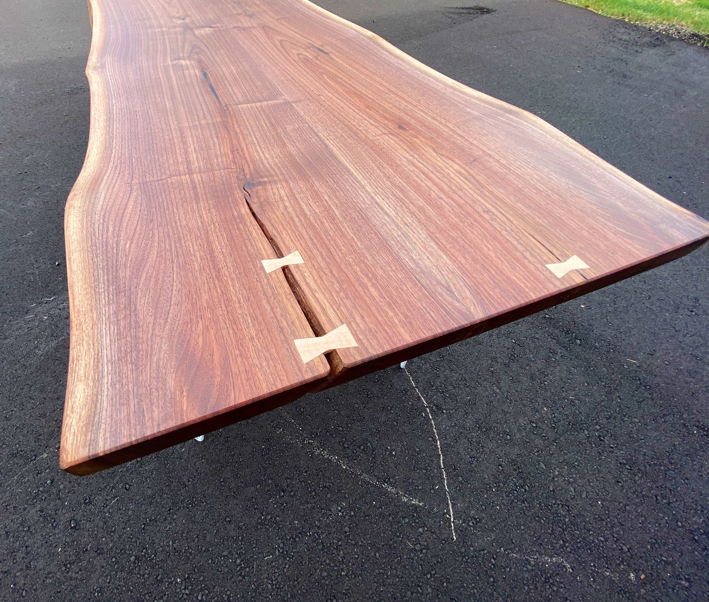 Black Walnut Slab Countertop Butcher Block Tabletop Only Reclaimed Counter Live Edge Walnut Bar Island