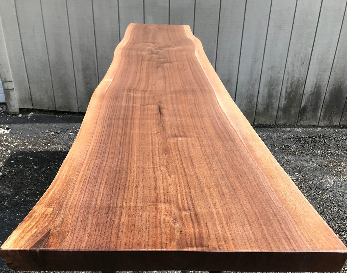 Black Walnut Slab Countertop Butcher Block Tabletop Only Reclaimed Counter Live Edge Walnut Bar Island