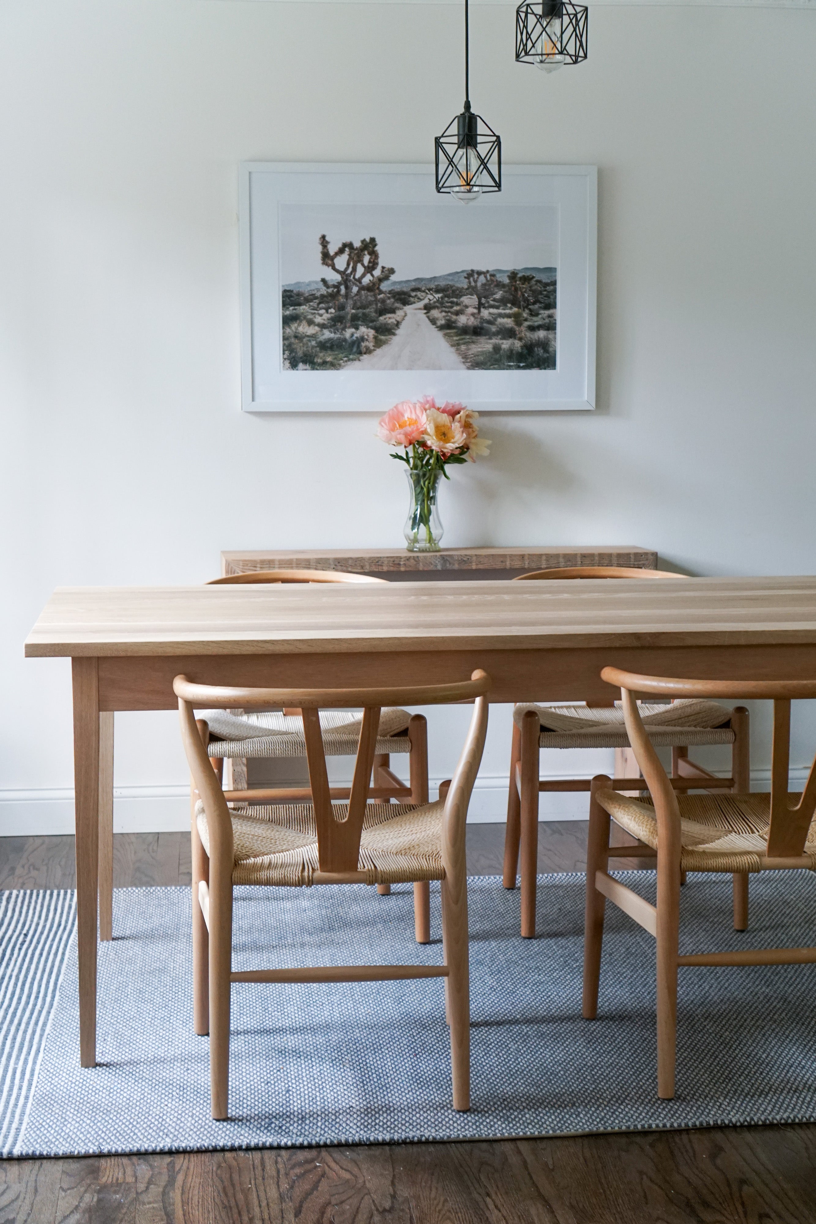 Ellsworth Table Modern Oak Table iReclaimed