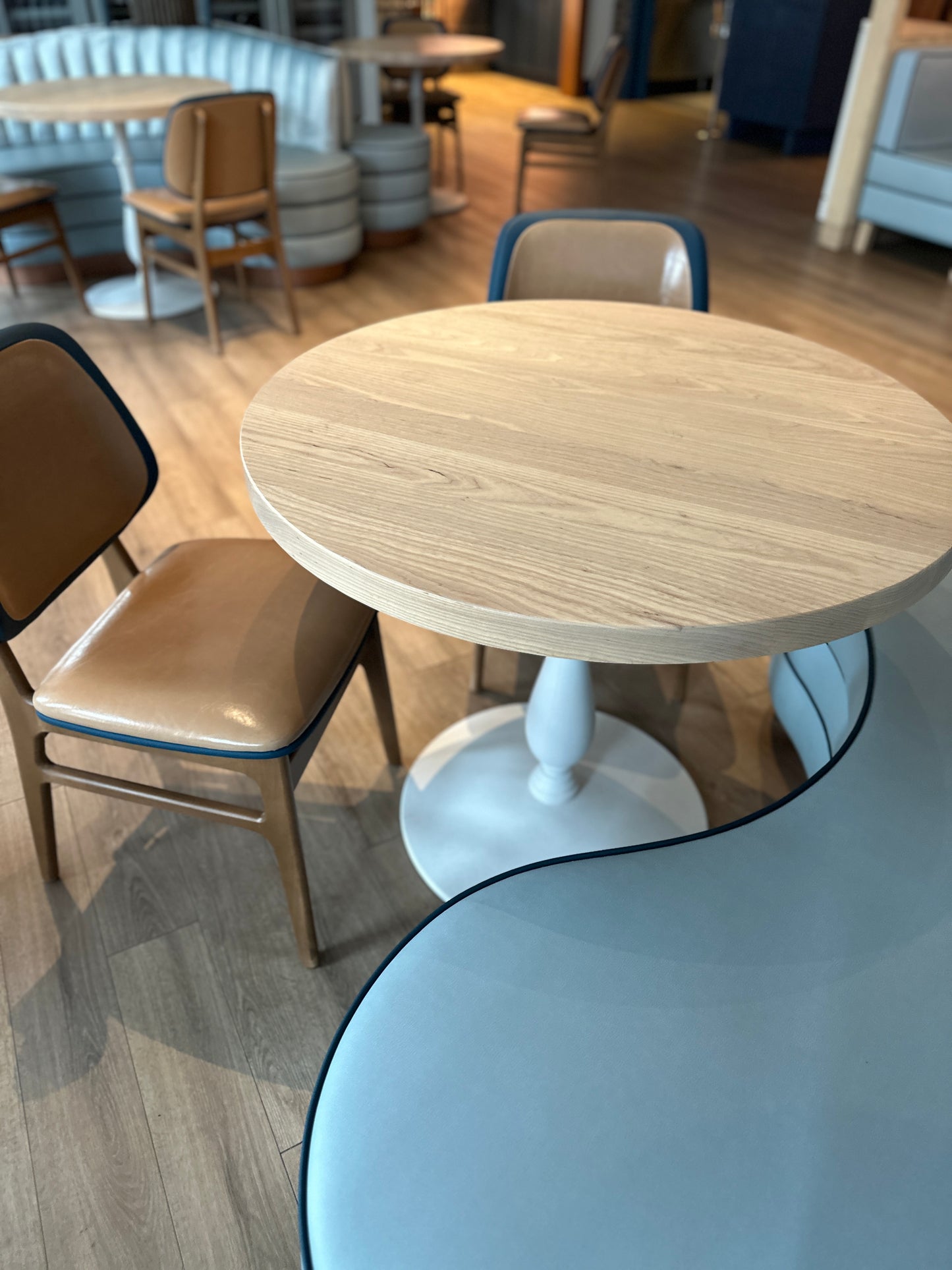 The Lamphouse Table | Round Maple Table 36”-72”, Custom