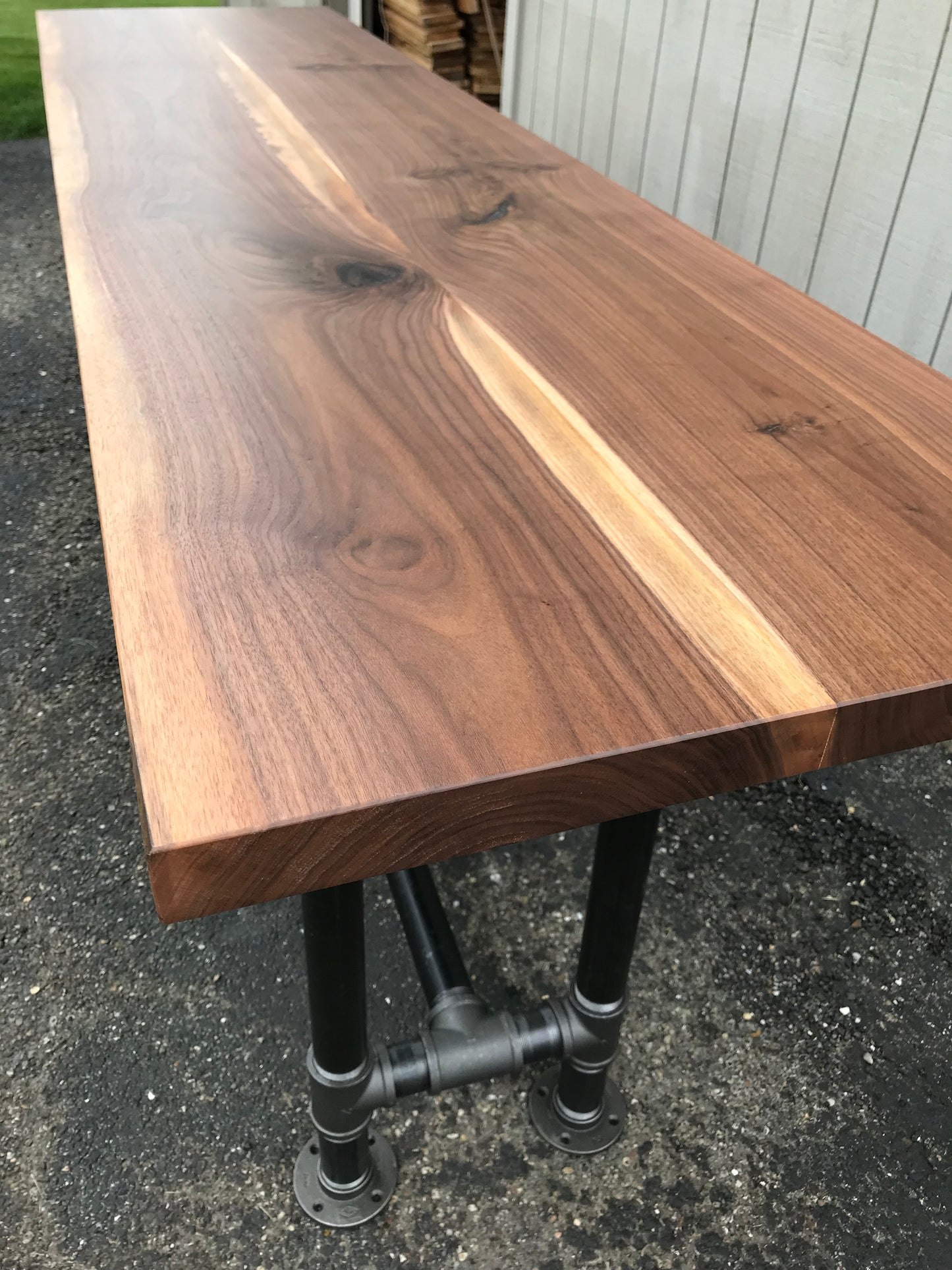 Foundry Table | Walnut Bar Table