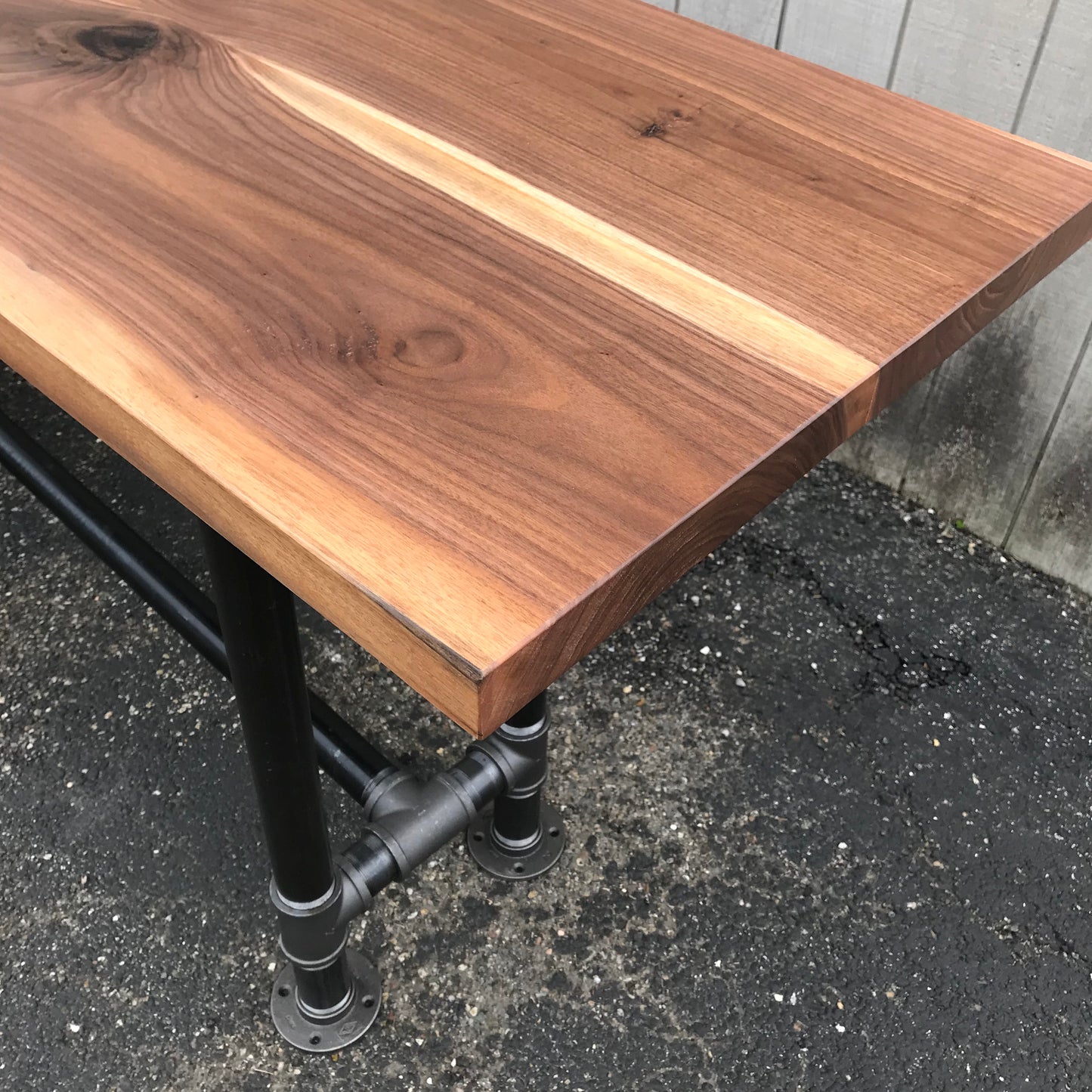 Foundry Table | Walnut Bar Table