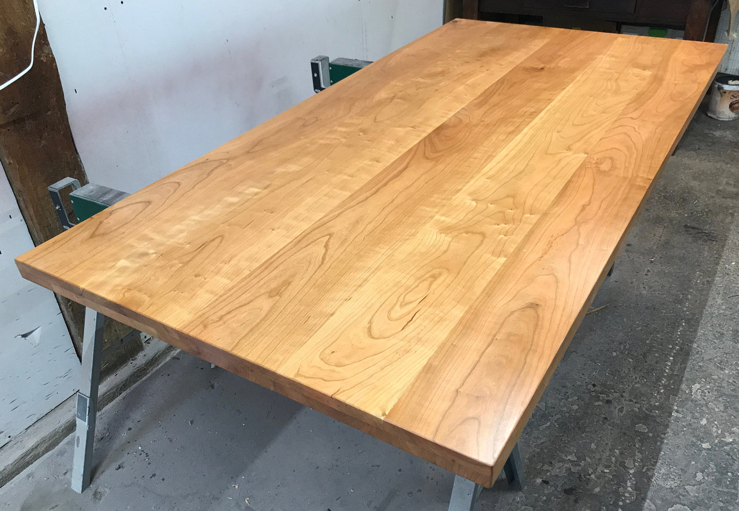 Wood Counter Top - Solid Butcher Block Tabletop - Live Edge Counter