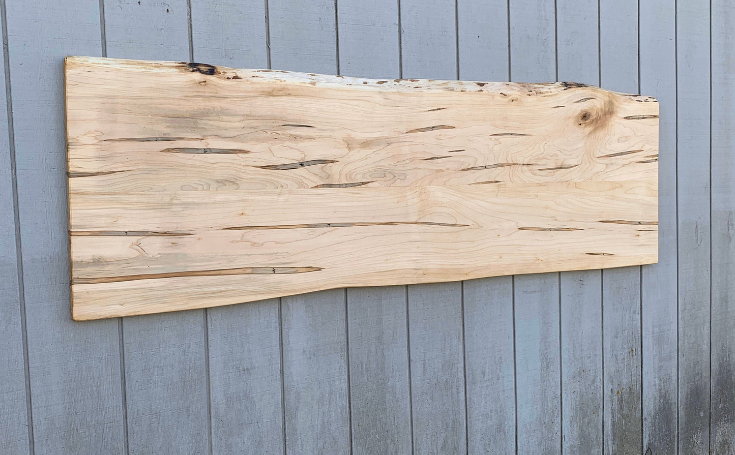 Live Edge Slab Headboard, Rustic Barn Wood Headboard  with Raw Edge, King, Queen, Double, Single, Twin Bed Headboard