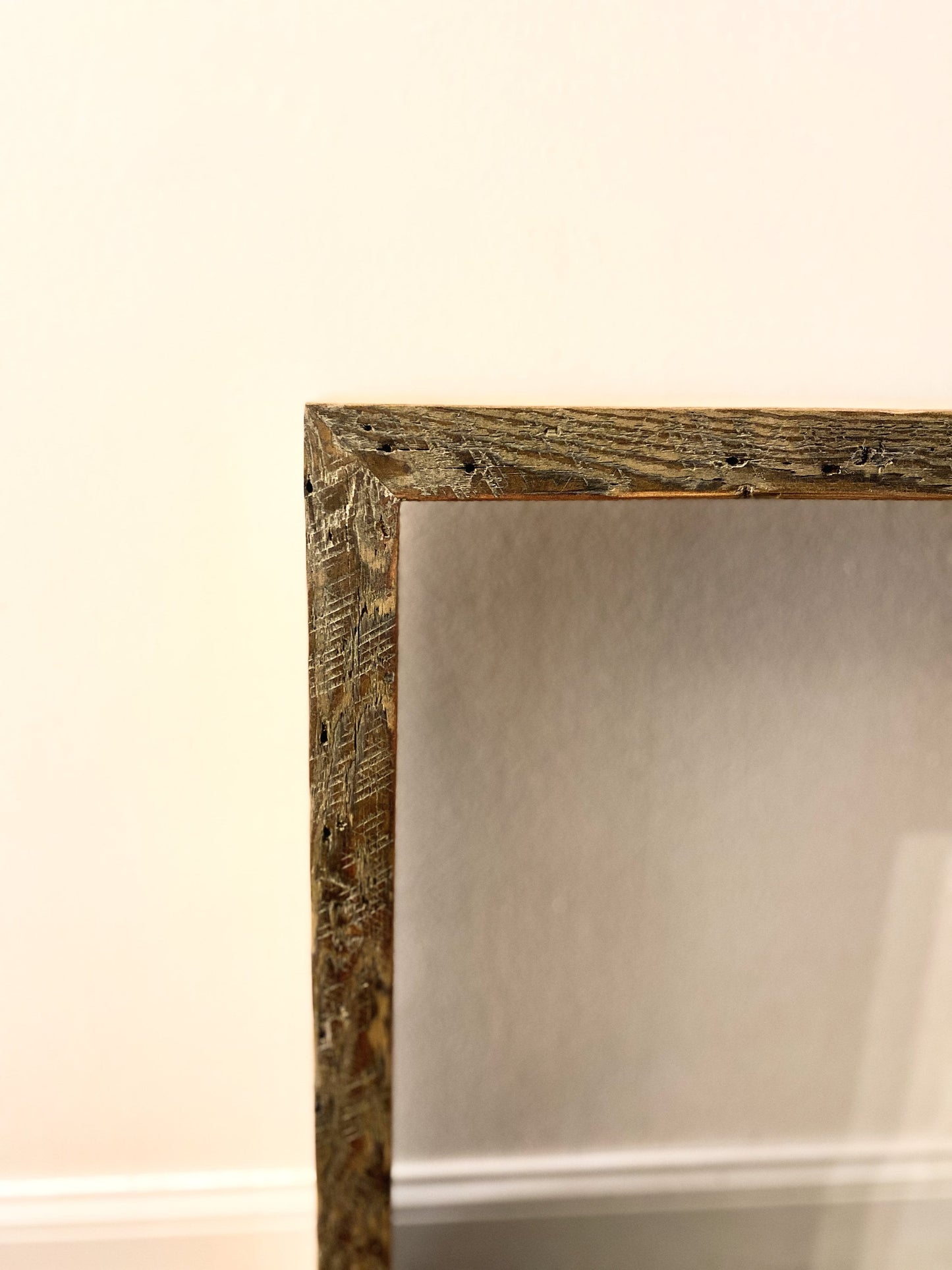 Reclaimed Wood Console Table: Minimalist Entry or Sofa Table