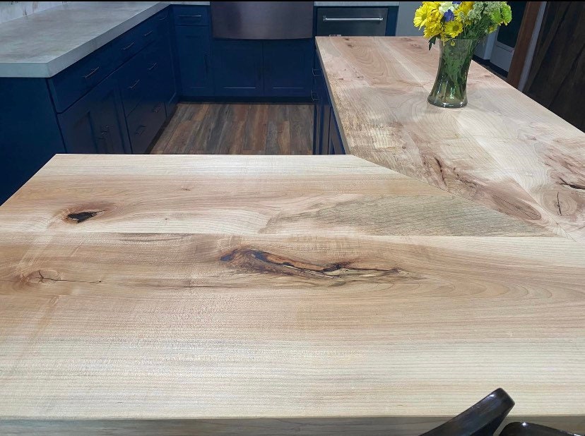 Maple Butcher Block Countertop: Solid Wood Counter / Desk / Tabletop DIY