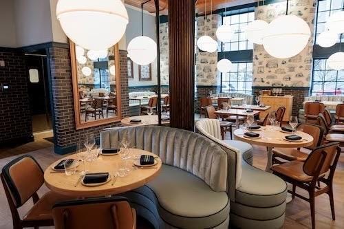 Pedestal Table Restaurant With Natural finish | Custom Sizes | Bar, Counter or Dining Height
