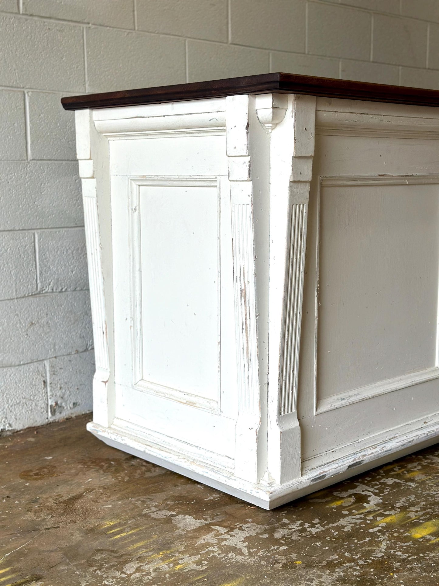 The Company Store | Apothecary Counter POS, English Shop Store Cash Wrap, Custom Design POS