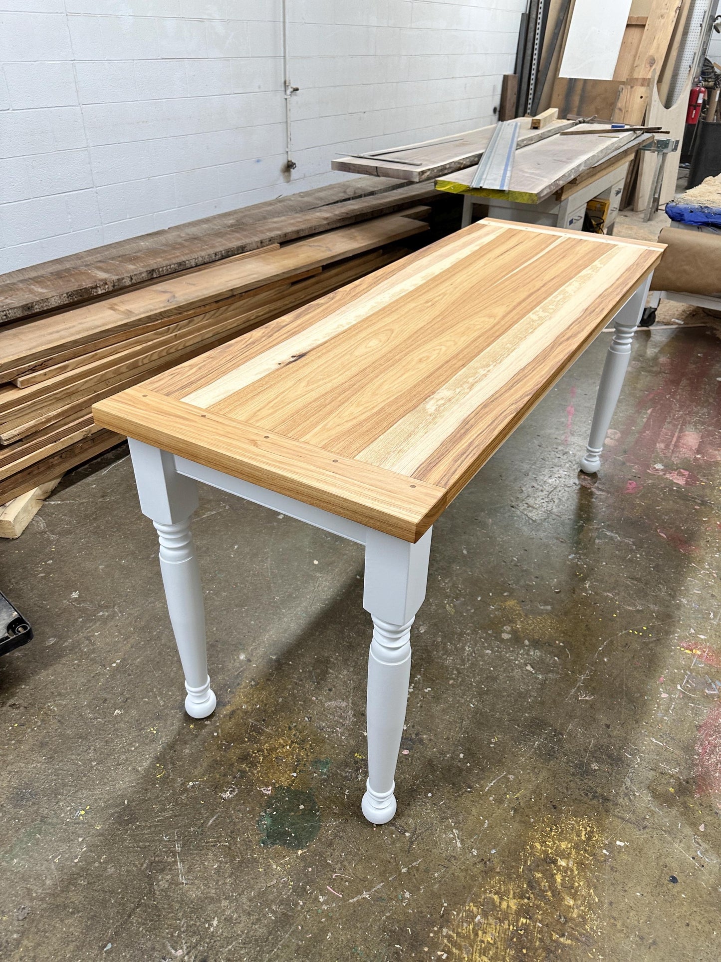 Custom Wood Restaurant Table  Oak, Walnut, Maple, Reclaimed Commercial Dining Top