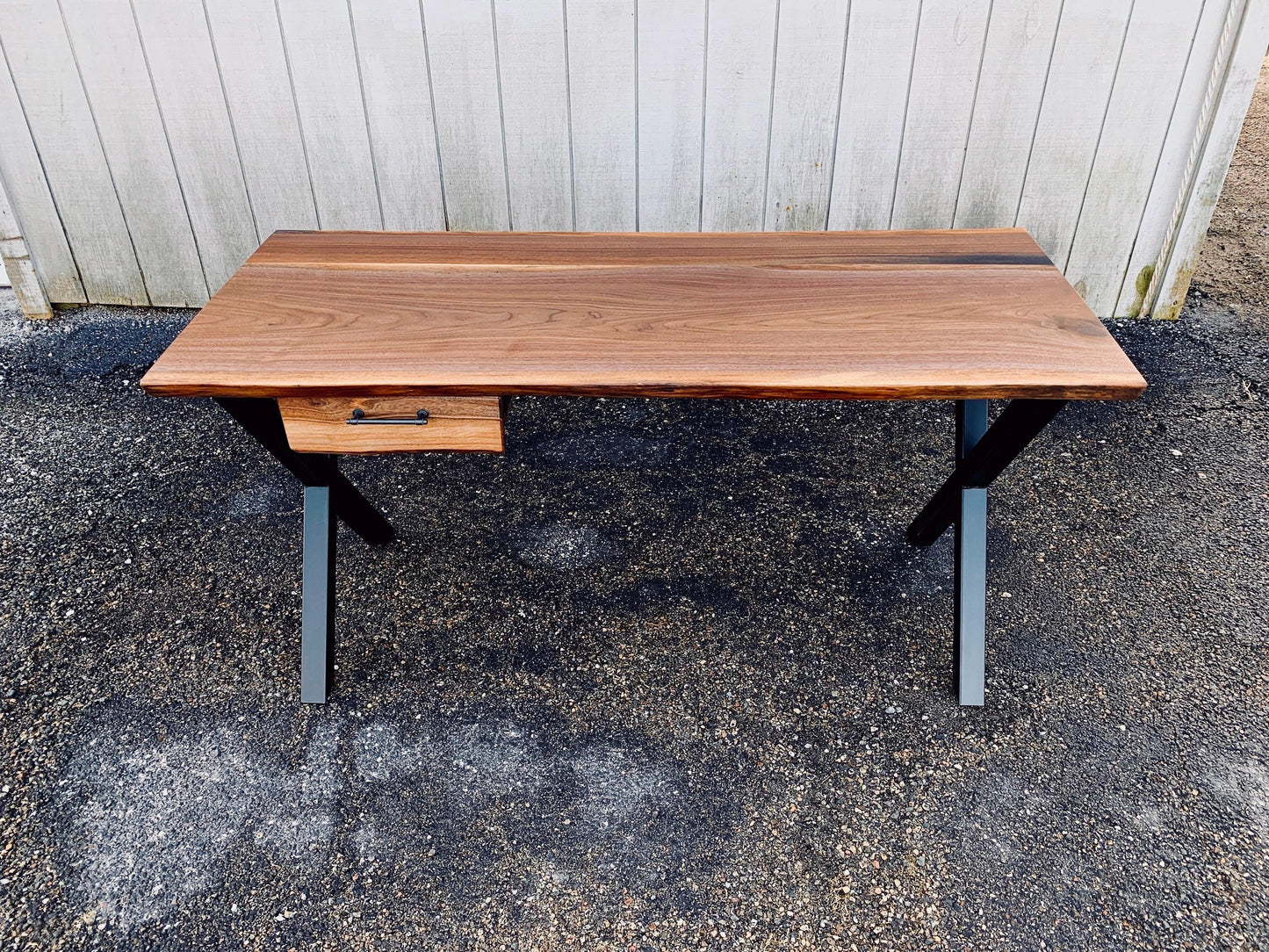 Butcher Block Desk, Industrial Desk, Custom Desk, Rustic Desk, Modern Drawers