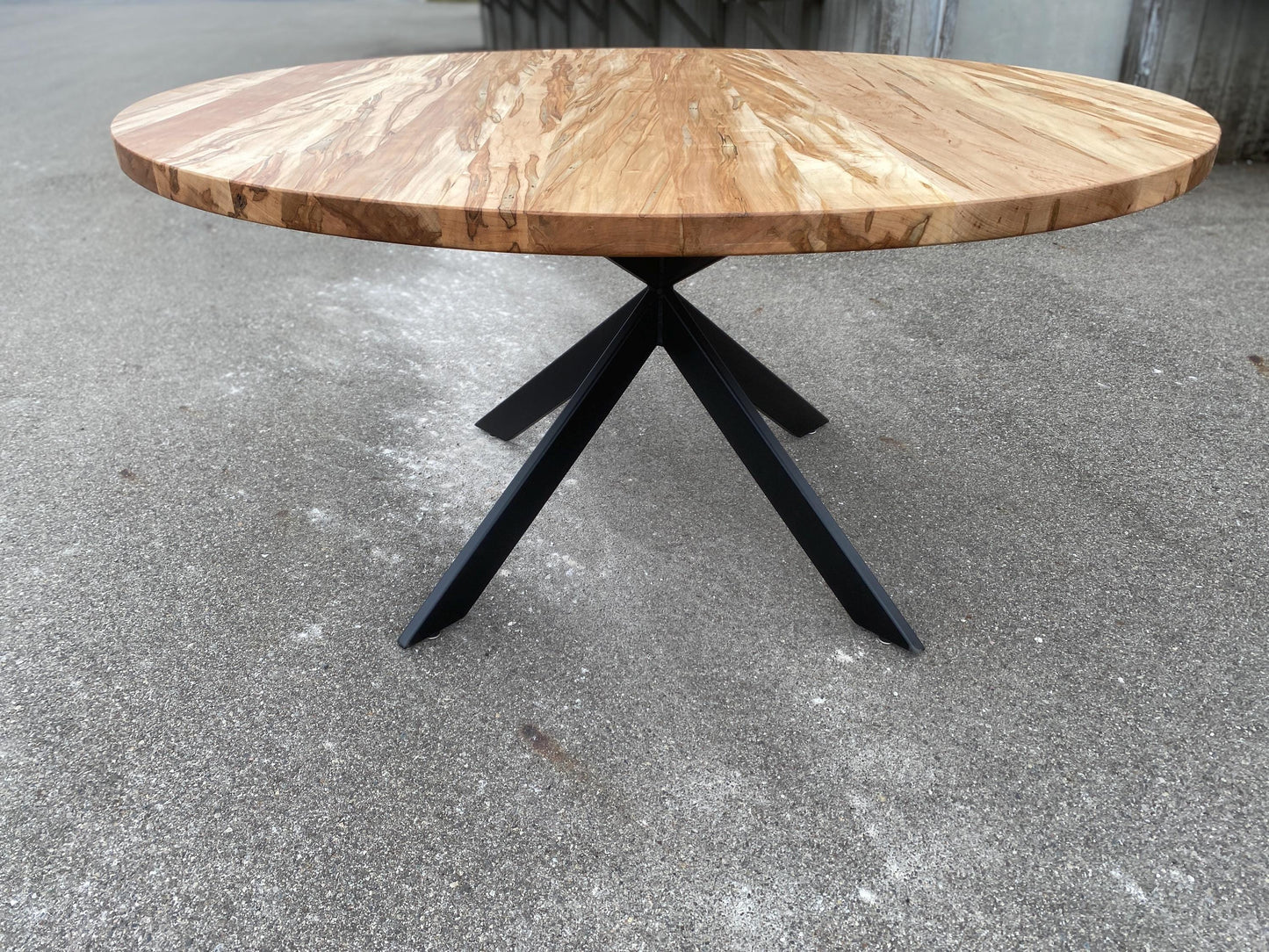 Rustic Dining Table, Solid wood Custom Bar Table-Reclaimed Wood & Steel