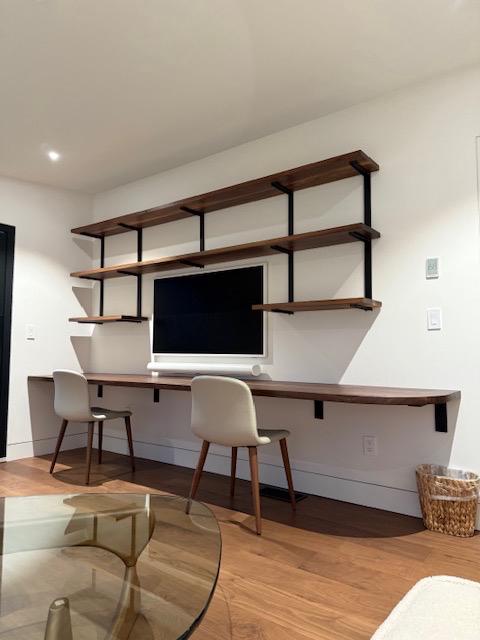 Butcher Block Desk, Industrial Desk, Custom Desk, Rustic Desk, Modern Drawers