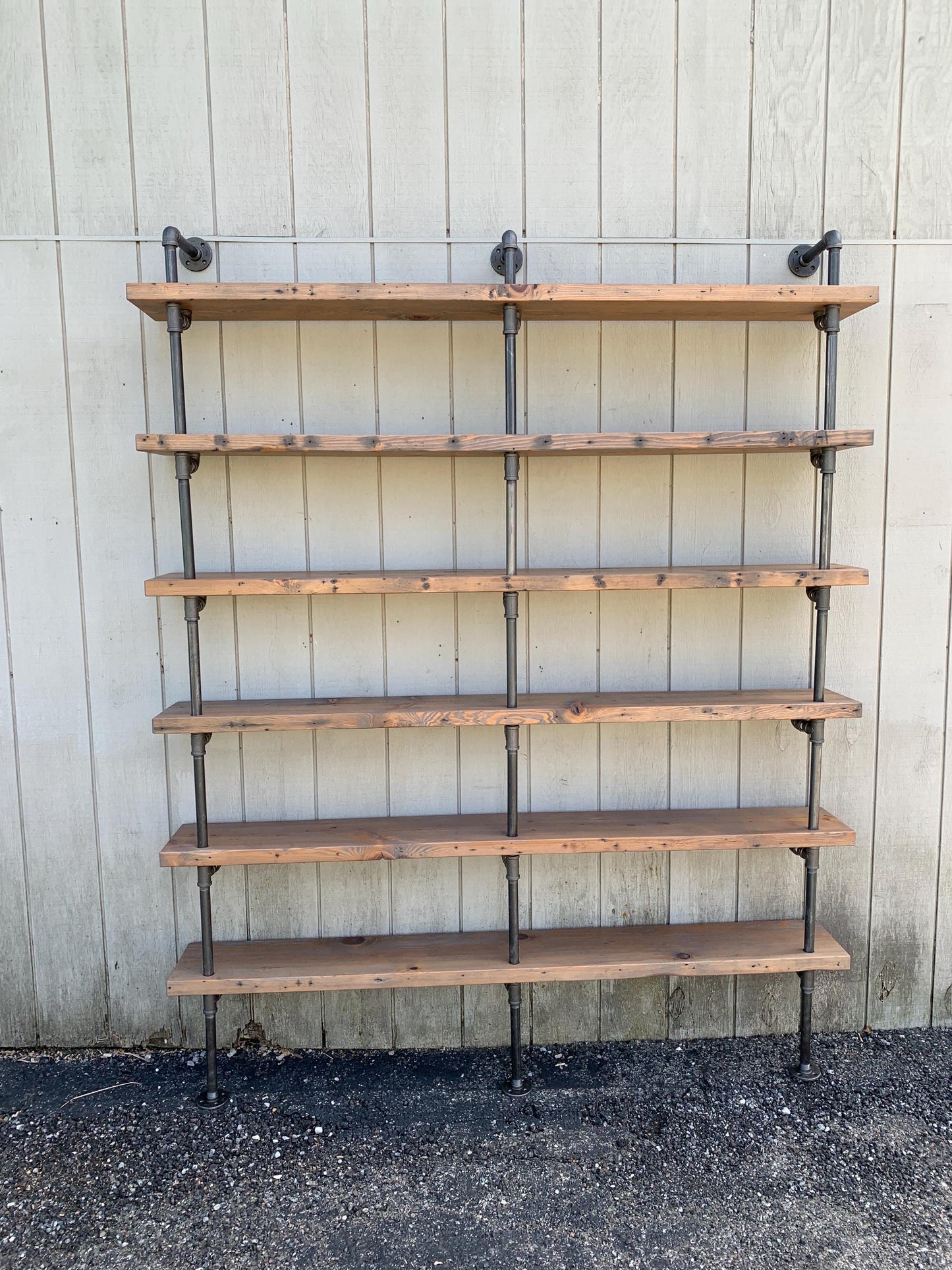 Custom Pipe Finish Color for Industrial Shelving / Table / Desk