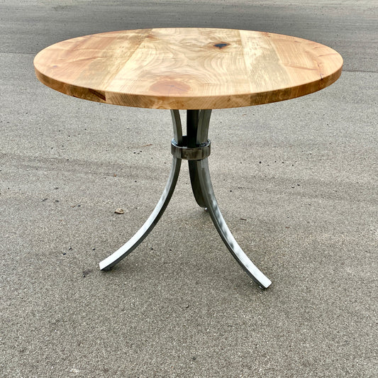 Round Maple Table
